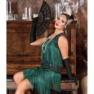NEW 1920s‎ Great Gatsby 8 Piece Flapper Accessory Set